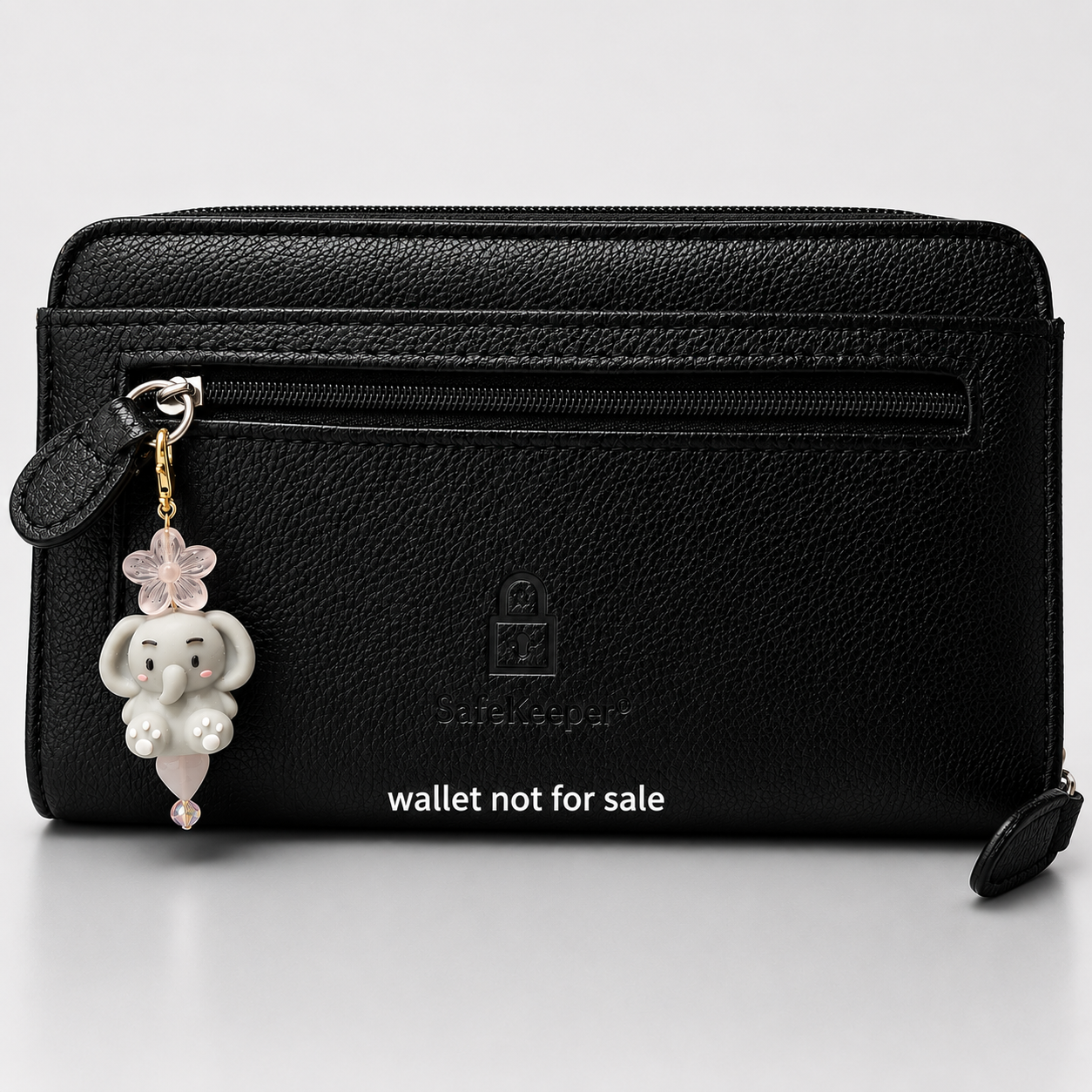Elephant Zipper Charm