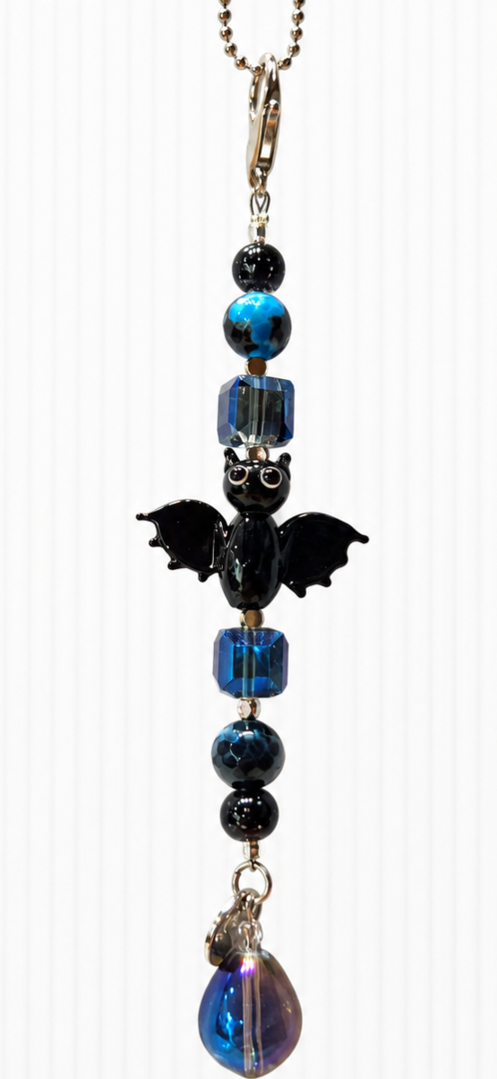 Midnight Flight Rearview Mirror Charm